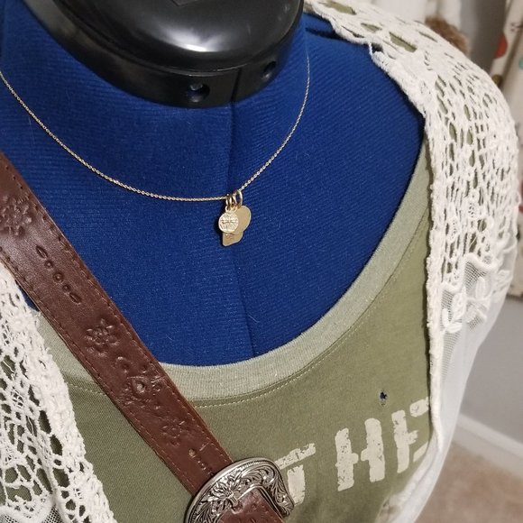 Anthropologie Postcard Charm Necklace by Serafina NWOT - Picture 4 of 7